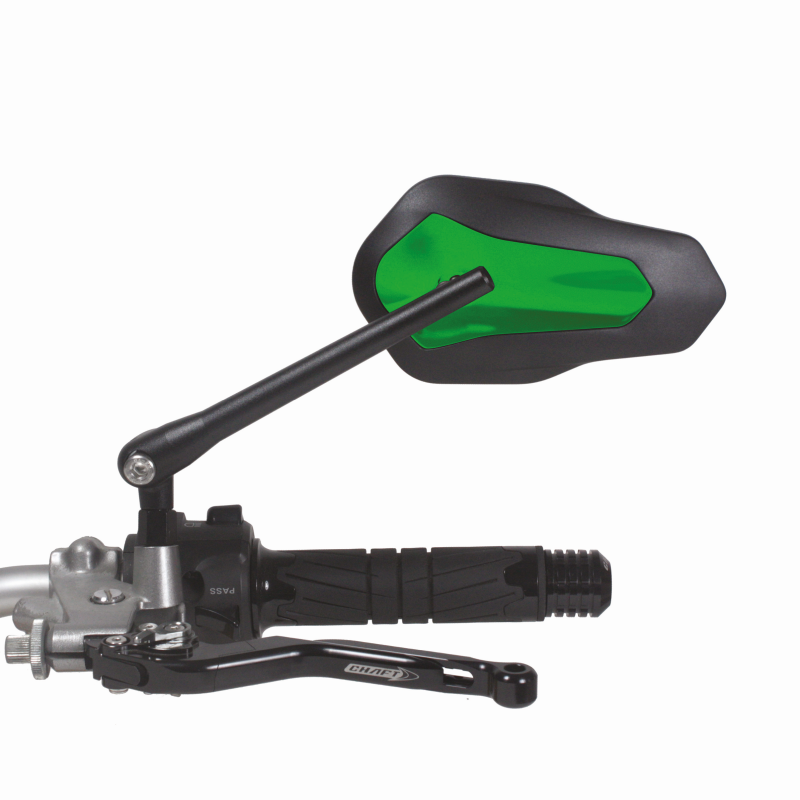 Rétroviseur Homologué Ziggy Noir/Vert